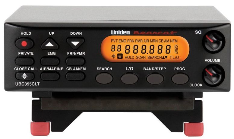 Uniden UBC355CLT Desktop Scanner | 300 Channels, Close Call