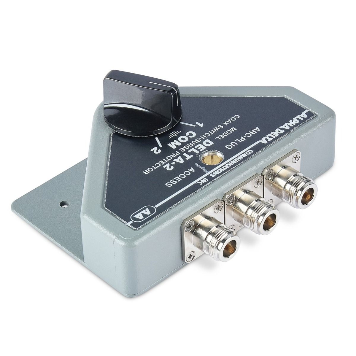 Alpha Delta 2BN 2-Position Coaxial Antenna Switch, N-Type, HF-UHF, 1.3GHz