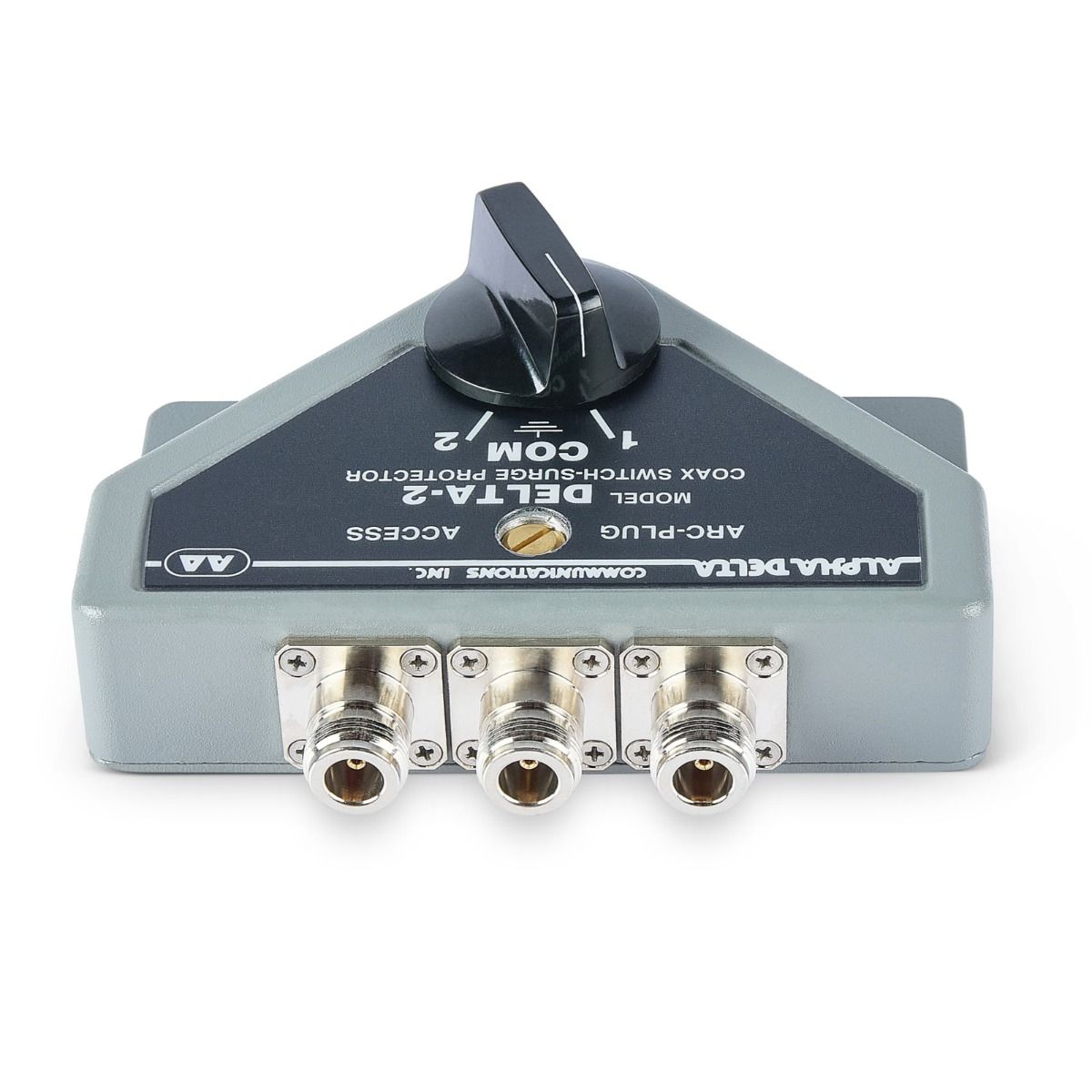 Alpha Delta 2BN 2-Position Coaxial Antenna Switch, N-Type, HF-UHF, 1.3GHz