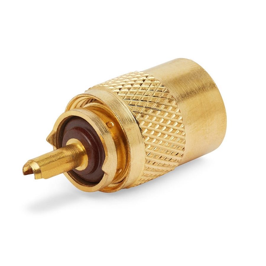 PL259 PLUG 9MM GOLD