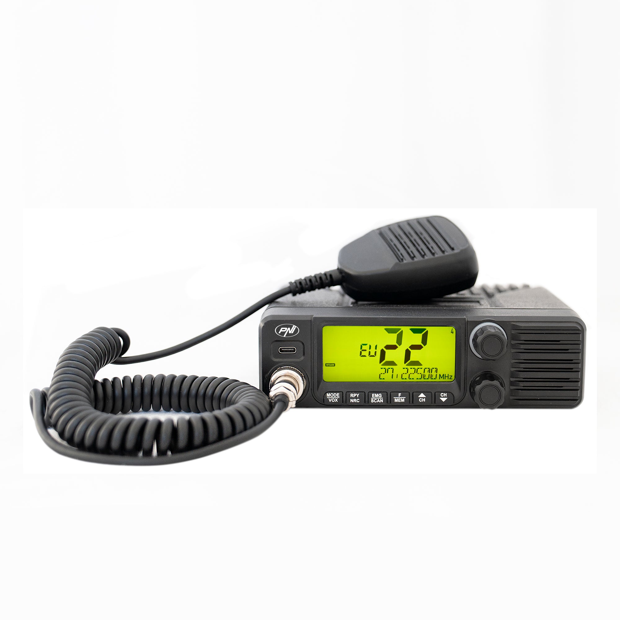PNI Escort HP 40 Multistandard CB Radio – AM/FM 40 Channels, 12V/24V