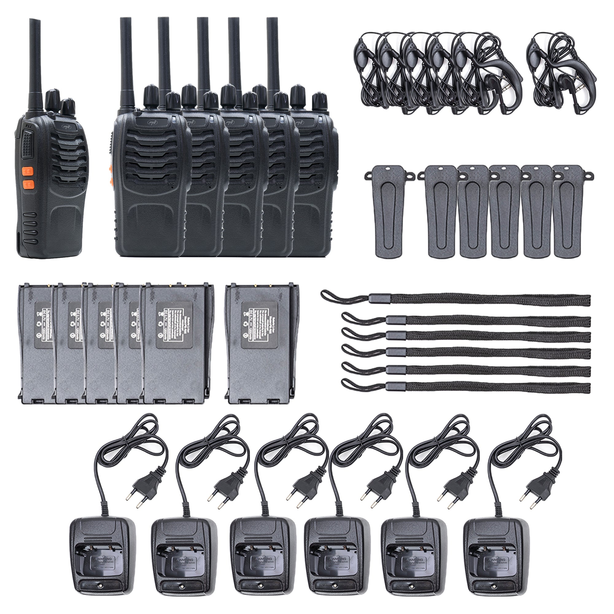 PNI PMR R40 PRO - 6 Radio Pack