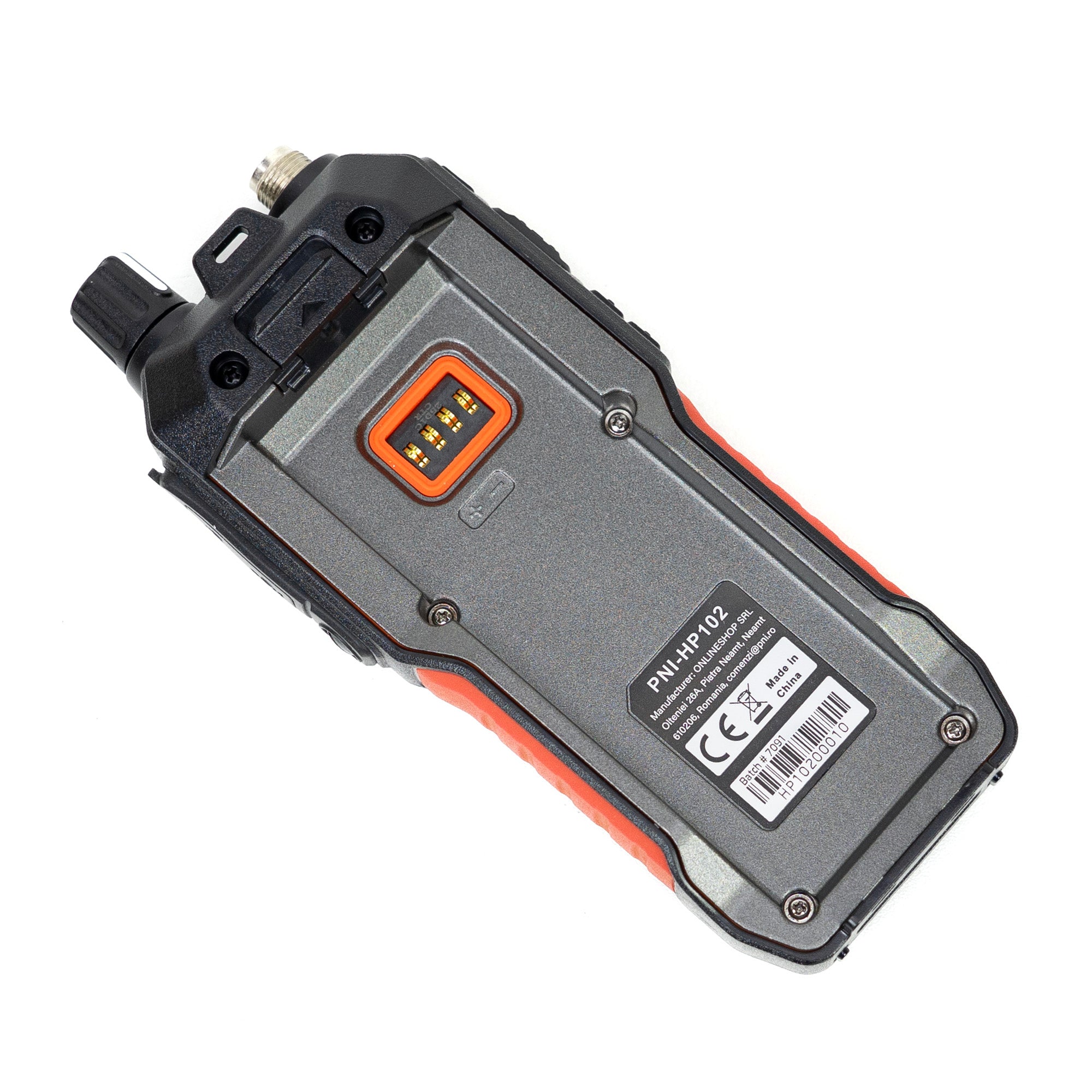 PNI Escort HP-102 Handheld CB Radio Multi-Standard, 4W AM/FM, VOX, USB-C, Colour LCD