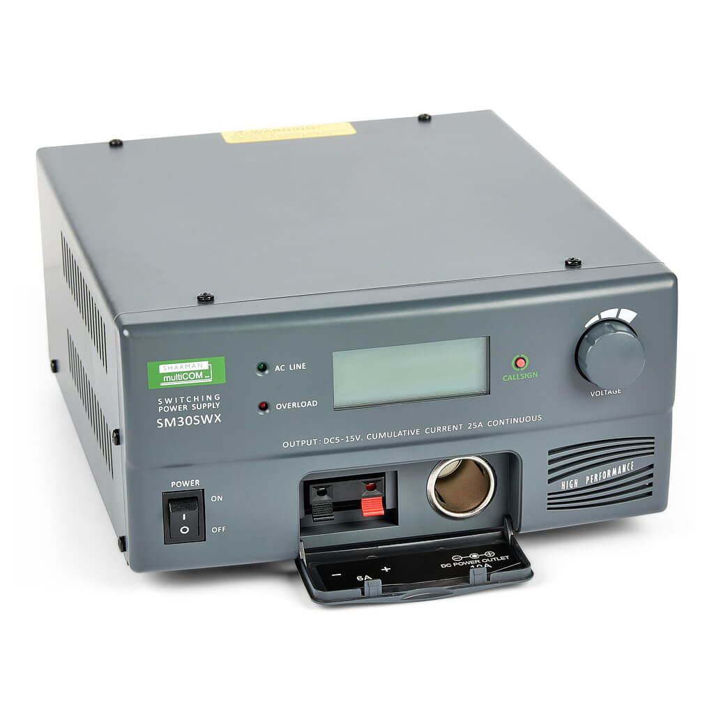 Sharman SM30SWX Switch Mode Power Supply 30A Continuous, 5-15V Adjustable DC
