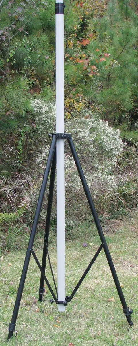 Moonraker Heavy-Duty Antenna Mast Tripod Stand, 168cm, 48-100mm Mast, Independent Leg Adjustment, 3.6kg