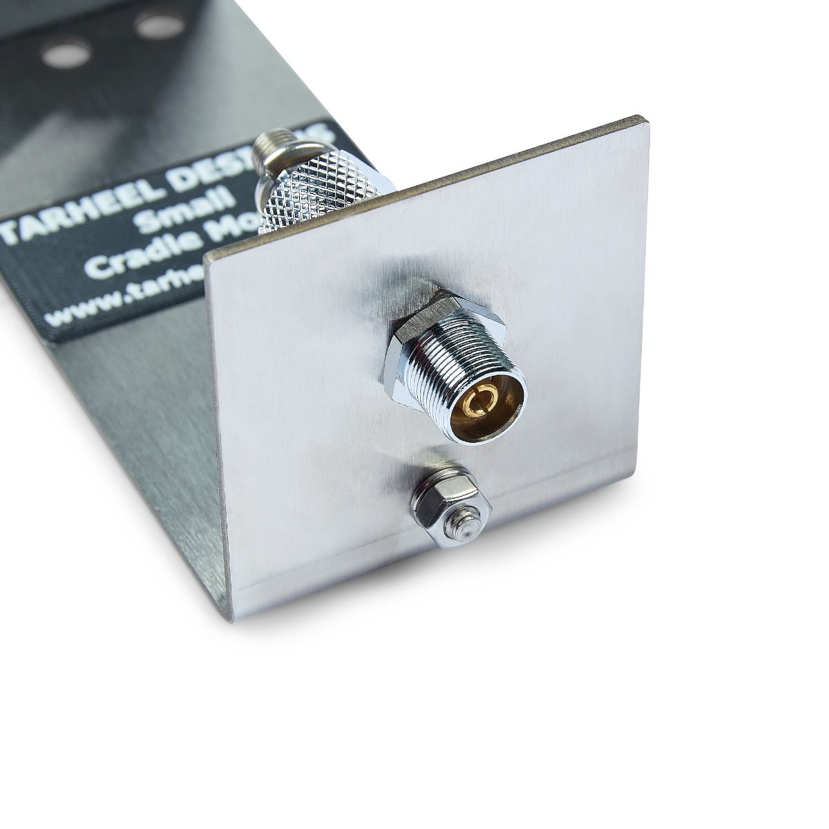 Tarheel Small Cradle Mount for Little Pro & Little Pro HP, Stainless Steel, SO-239