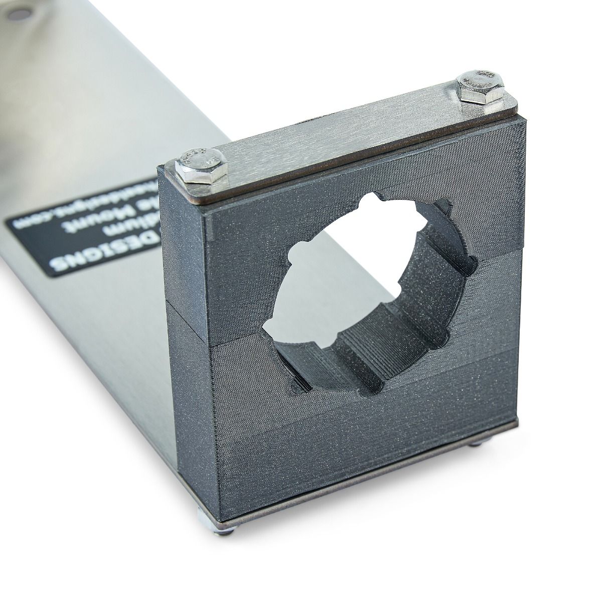 Tarheel Medium Cradle Mount for 40 Pro HP to 1000 Pro HP, Stainless Steel, SO-239