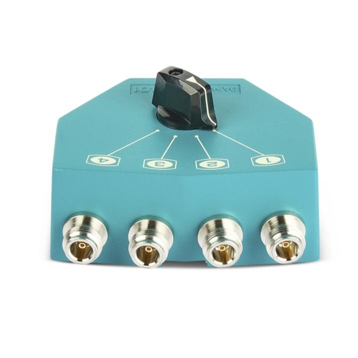 Daiwa CS-401G 4-Position N-Type Coaxial Antenna Switch, 2.5kW, DC-1300MHz, 50Ω