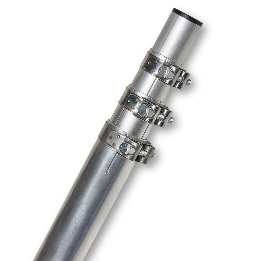 Moonraker TMA-1 telescopic mast upper sections and locking clamps