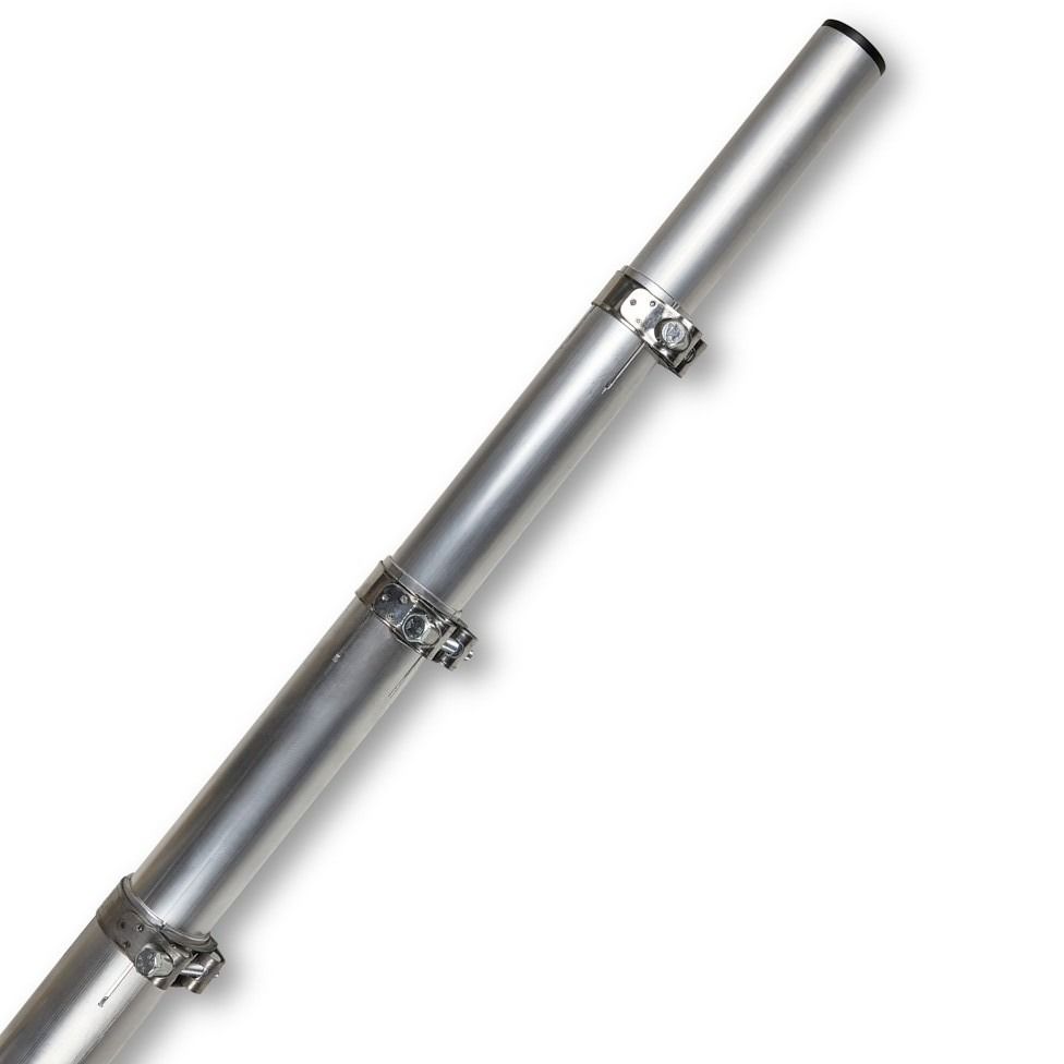 Moonraker TMA-1 aluminium antenna mast with telescopic sections extended