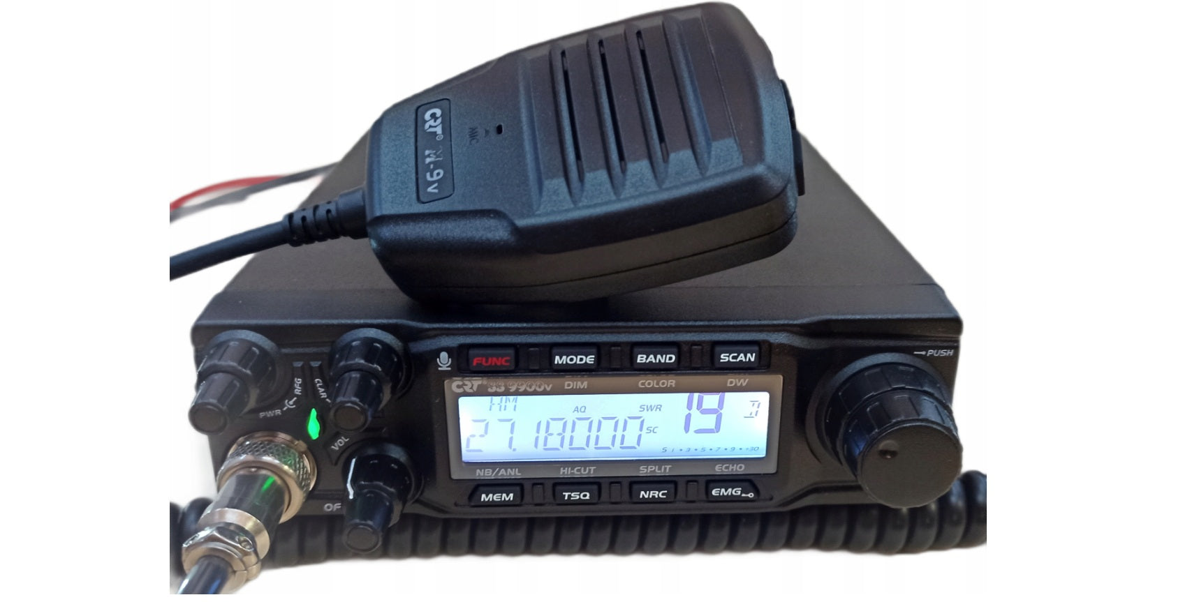 CRT SS 9900 V 2025 All-Mode CB Radio – AM/FM/SSB/CW, 80W