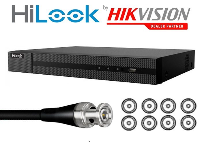 HILOOK DVR-208U-M1 8 CHANNEL 8MP METAL DVR