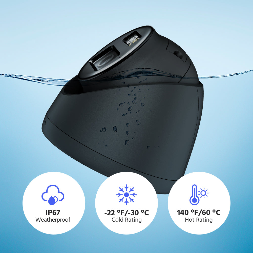 HIZONE PRO 3K COLORVU WITH 2 WAY AUDIO 2.8mm BLACK