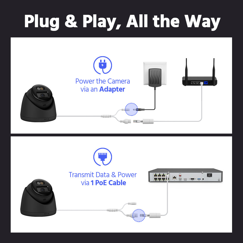 HIZONE PRO 3K COLORVU WITH 2 WAY AUDIO 2.8mm BLACK