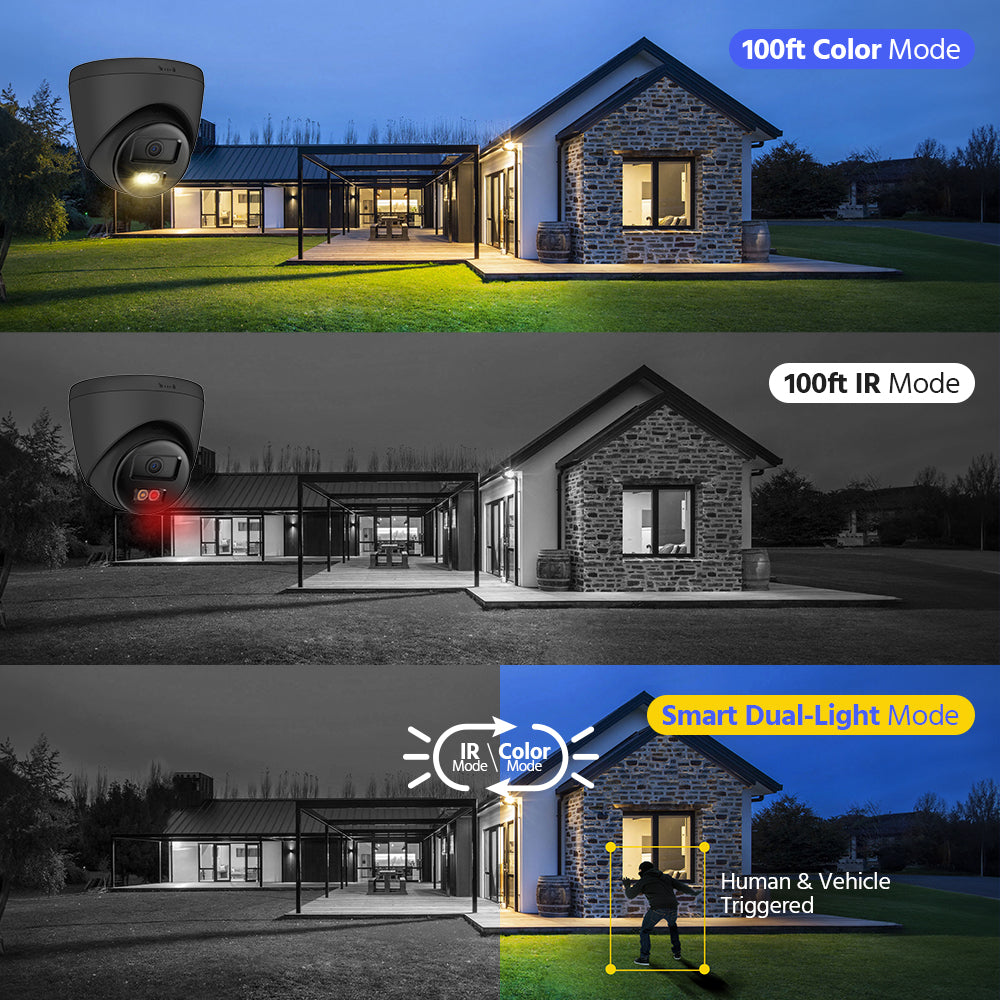 HIZONE PRO 3K COLORVU WITH 2 WAY AUDIO 2.8mm BLACK