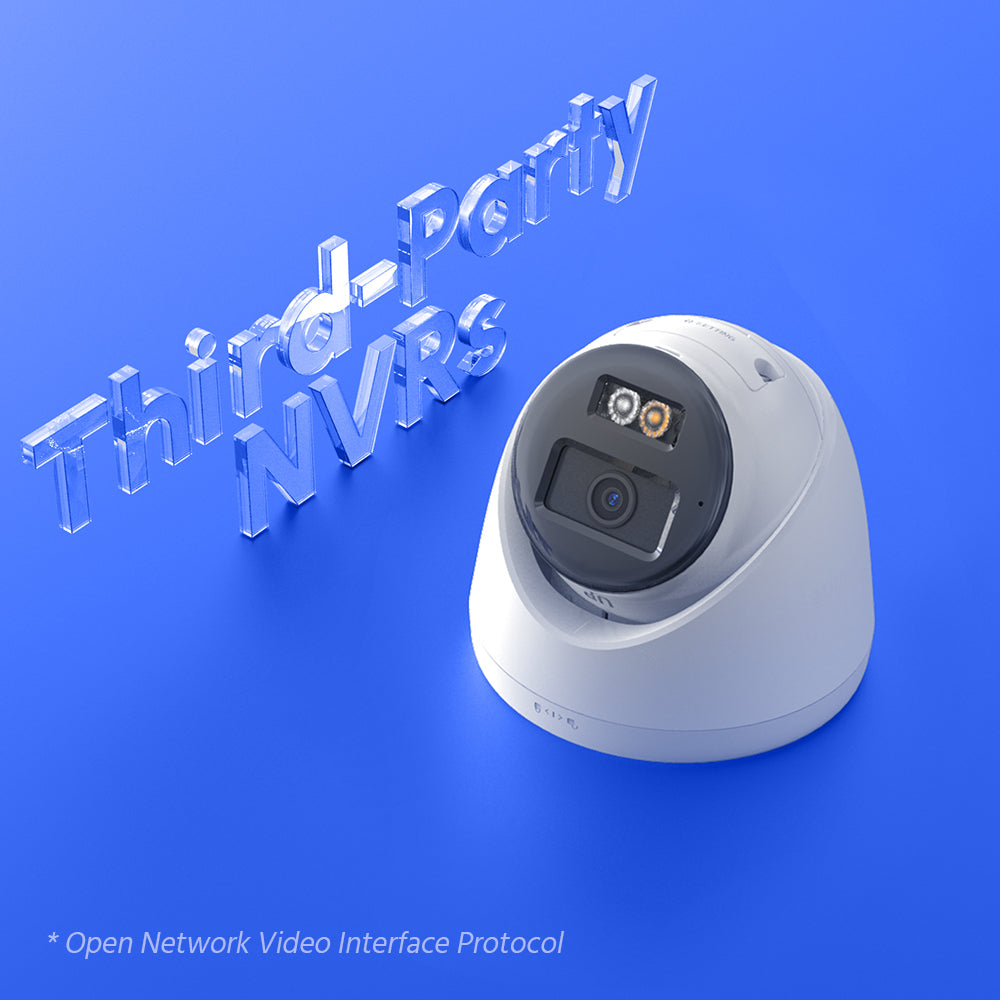 HIZONE PRO 4K COLORVU WITH 2 WAY AUDIO 2.8mm WHITE