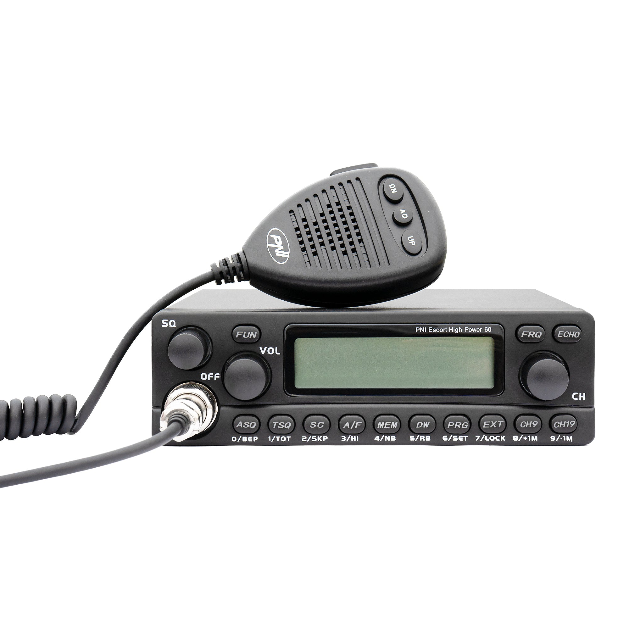 PNI Escort 60 Multistandard, FM/AM, 12V, ASQ, RF Gain