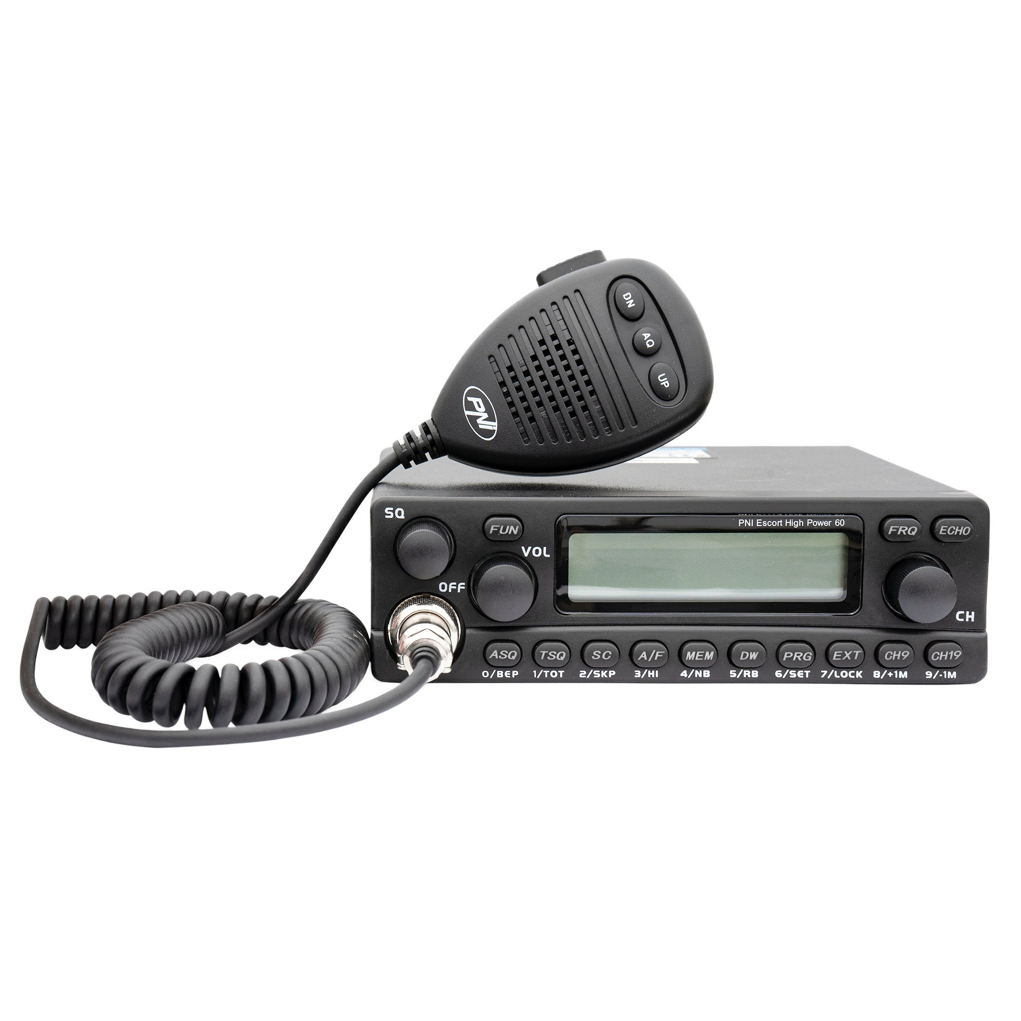 PNI Escort 60 Multistandard, FM/AM, 12V, ASQ, RF Gain