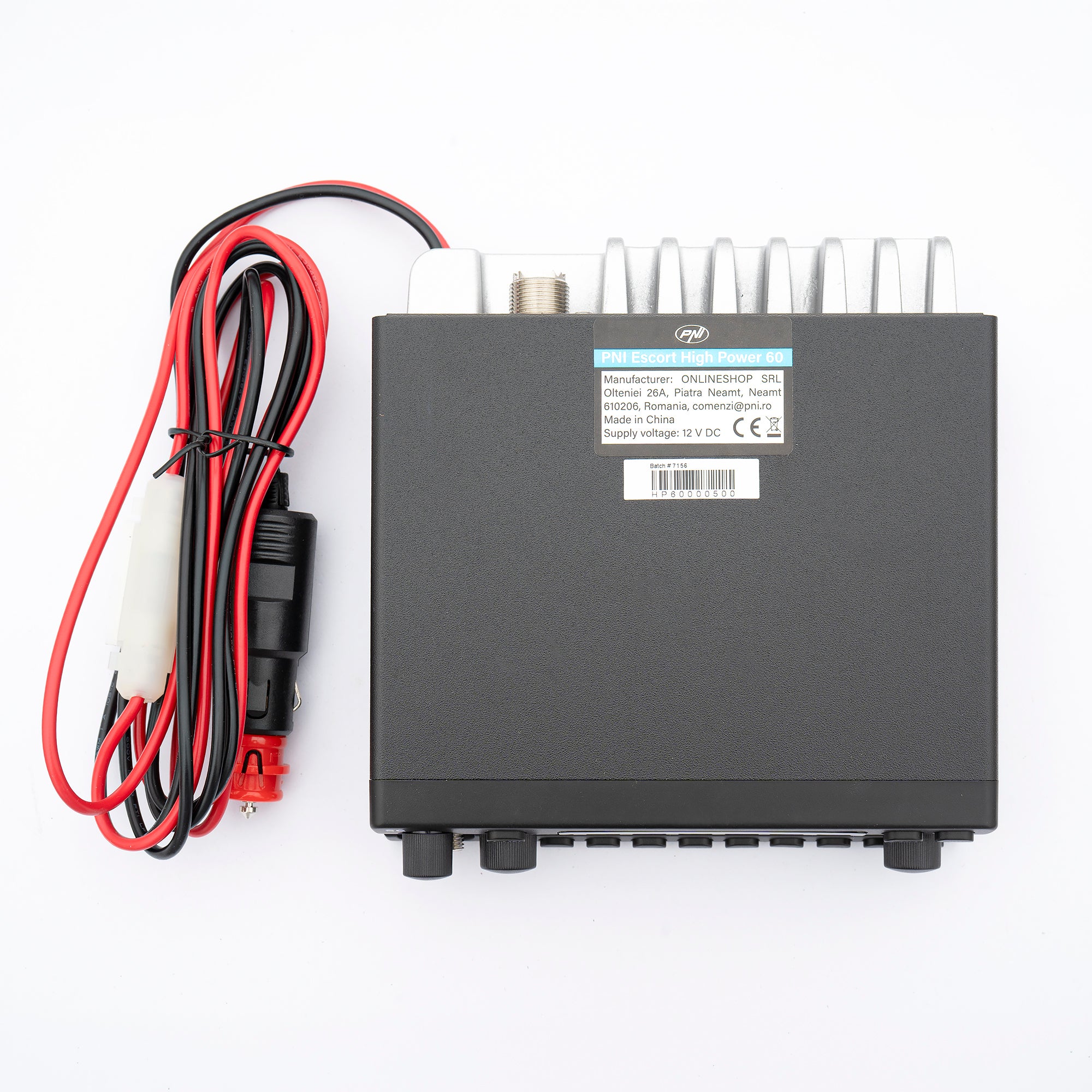 PNI Escort 60 Multistandard, FM/AM, 12V, ASQ, RF Gain