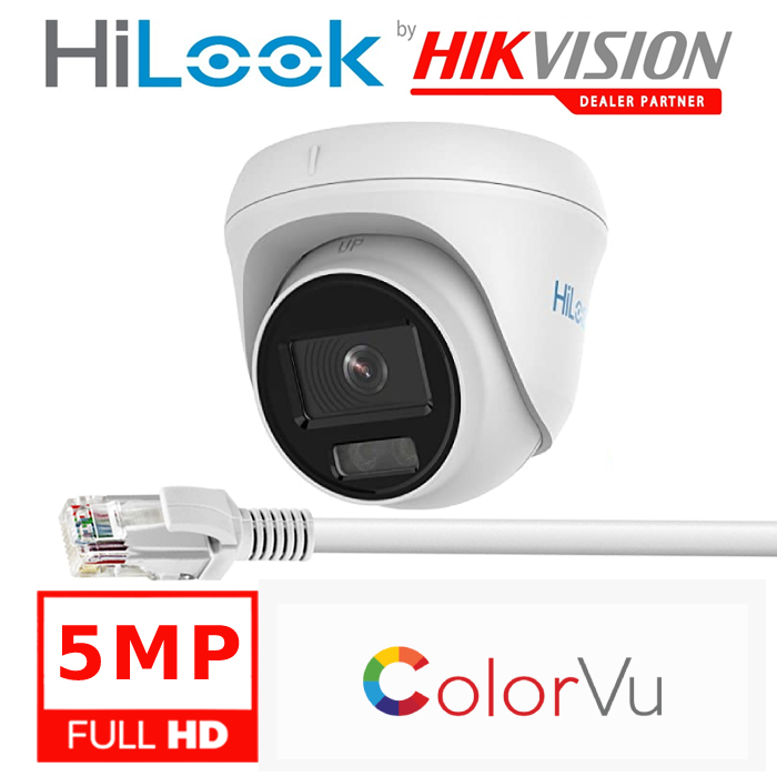 HILOOK IP 5MP COLORVU IPC-T259H-MU(2.8mm)