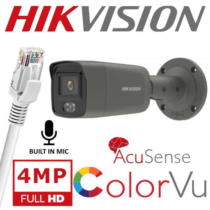 HIKVISION 4MP COLORVU DS-2CD2047G2-LU