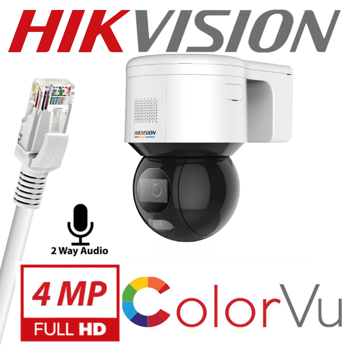 HIKVISION PTZ 4MP COLORVU DS-2DE3A400BW-DE