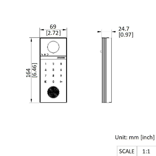 HIKVISION 4MP Villa Door Station