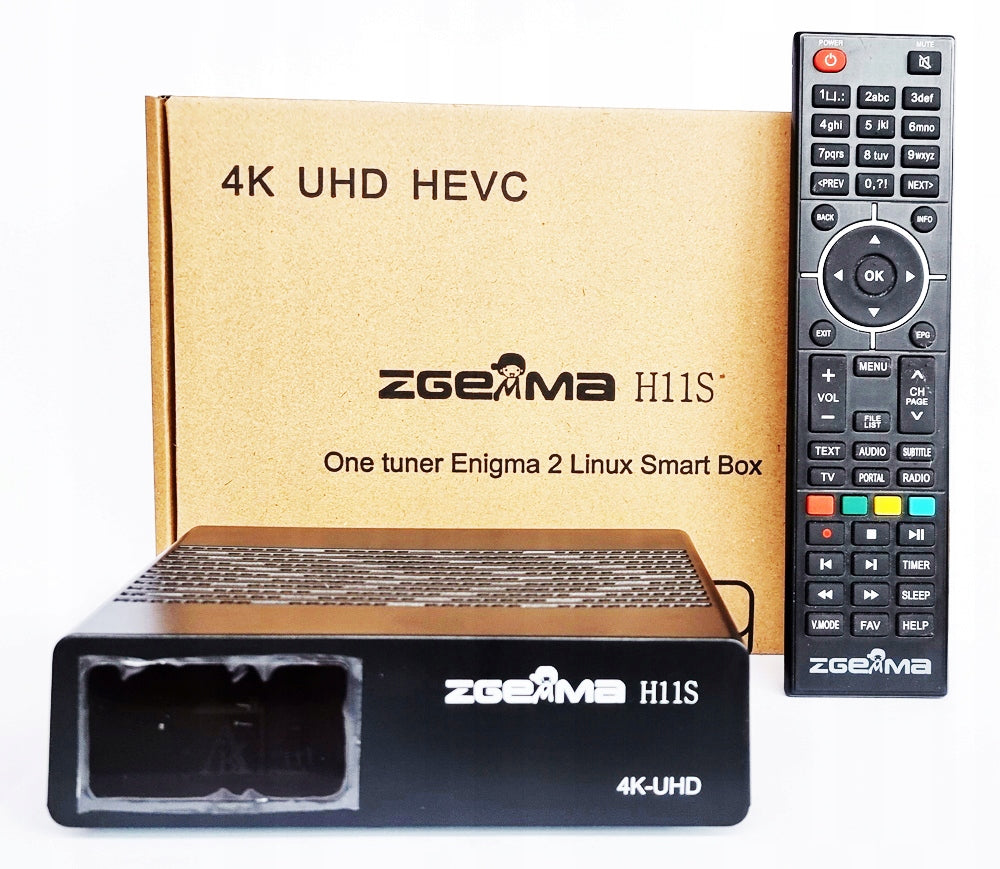 Zgemma Box ZGEMMA H11S Dekoder Enigma2 Linux – Kamsat