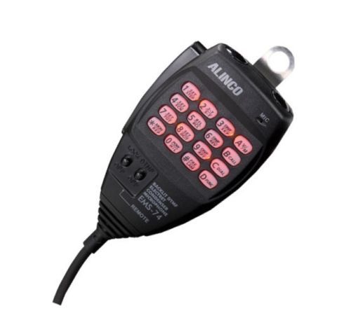 Alinco EMS-74 Dynamic Hand Microphone DTMF Keypad, 8-Pin, Most Alinco Models