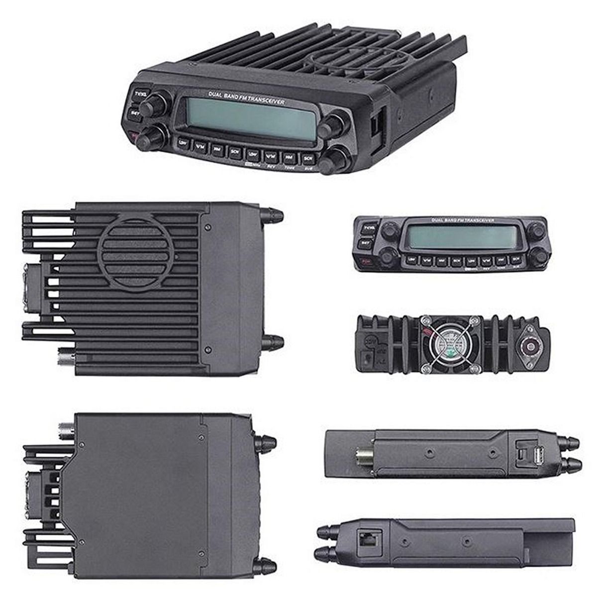 Anytone AT-5888UV Dual Band Mobile Ham Radio – 50W VHF/40W UHF