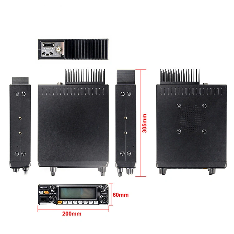 Anytone AT-5555N II Multiband Mobile Transceiver – AM/FM/SSB/CW 60W HF Radio