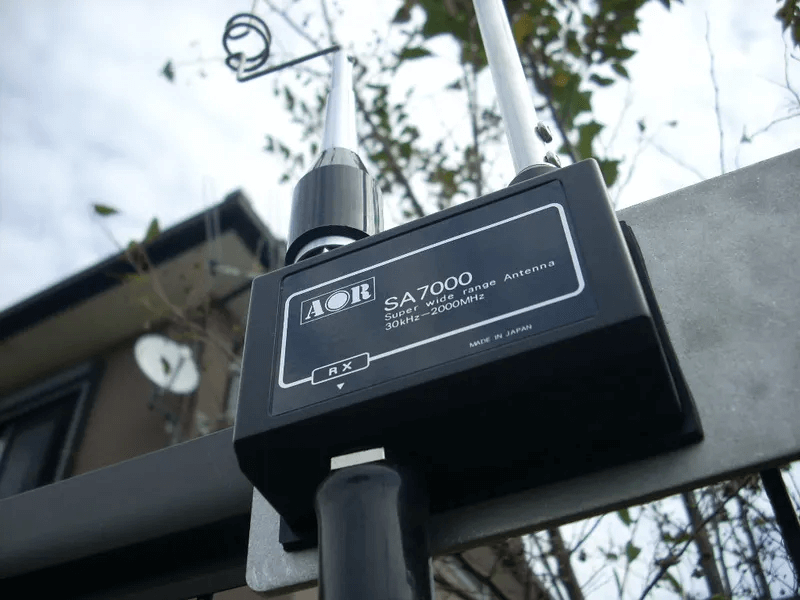 AOR SA7000 Twin Element Wideband Receive Antenna 30kHz-2GHz, 15m RG58
