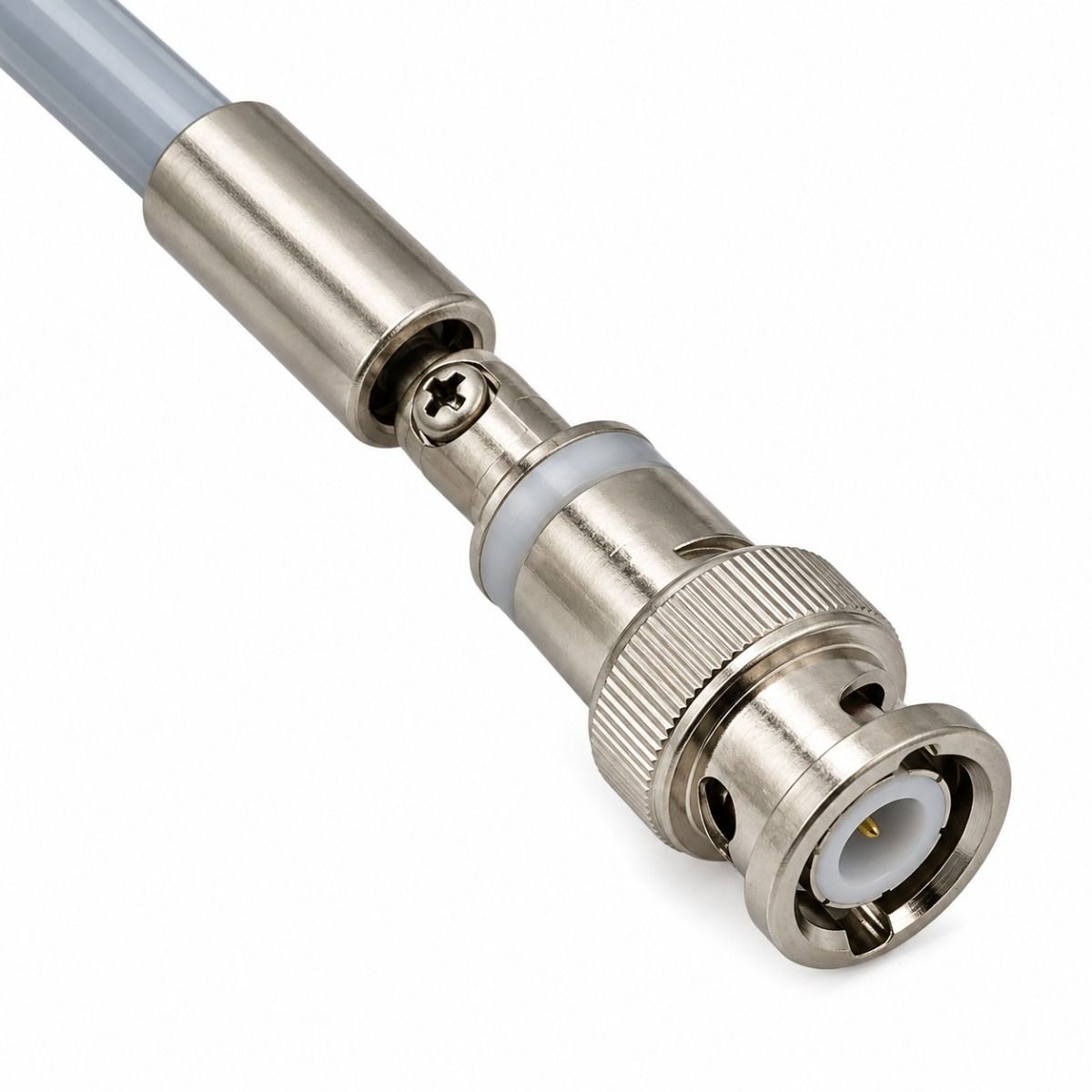 AOR RA8600 telescopic antenna BNC male connector and hinged base