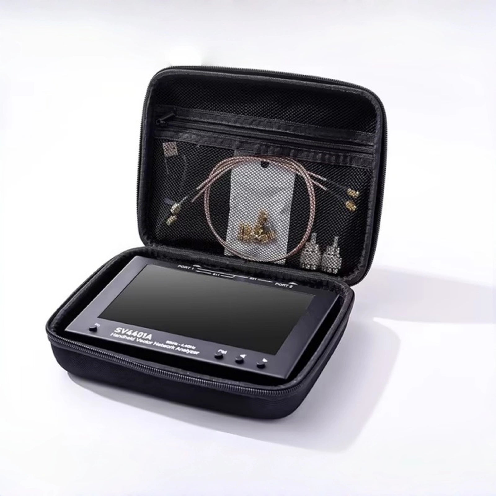 Chelegance SV4401A VNA with included calibration kit cables adapters and case