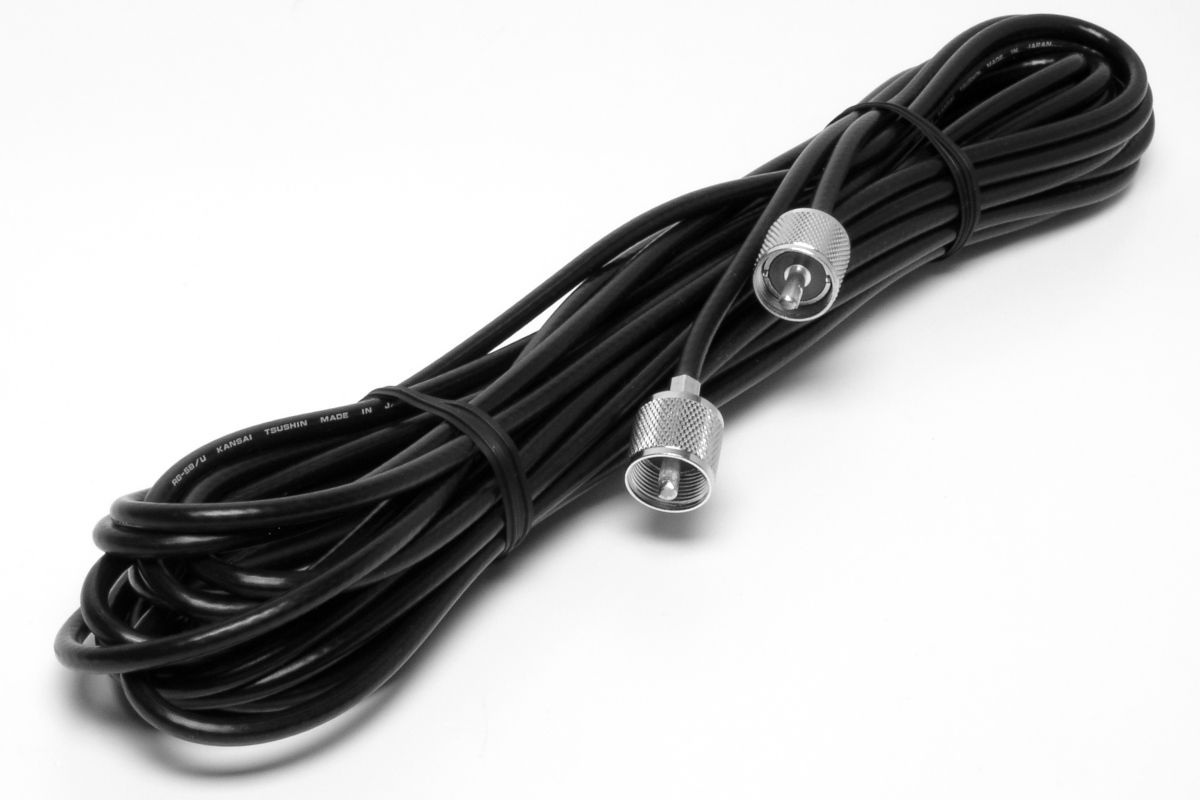 Diamond D-190 Discone Scanner Antenna 100-1500 MHz, 10m RG58 Cable