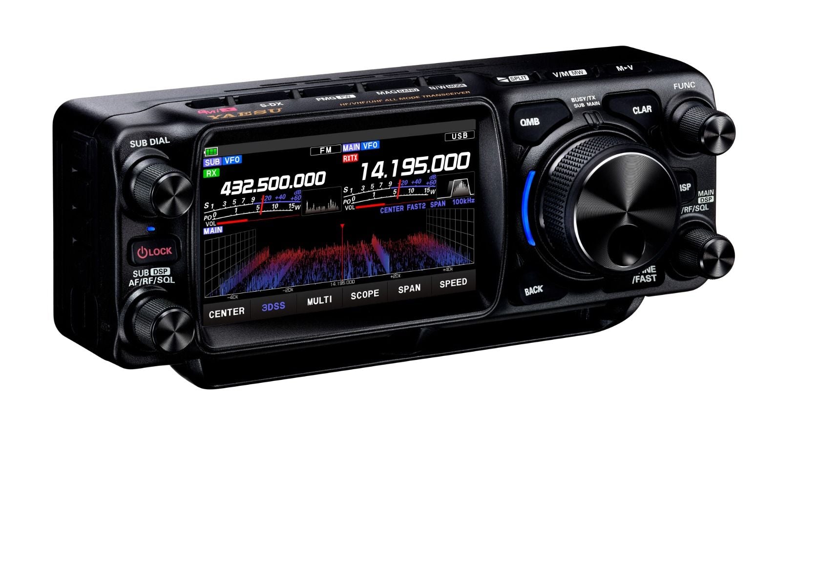 Yaesu FTX-1 Field SDR HF/VHF/UHF Transceiver – 10W Portable Ham Radio