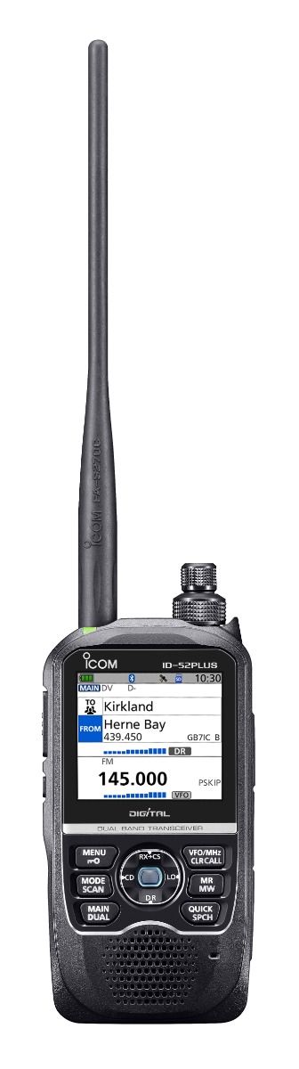 Icom ID-52E Plus D-STAR Dual Band Handheld Transceiver