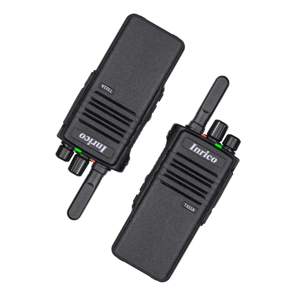 Pair of Inrico T522A portable Push-to-Talk over Cellular radios