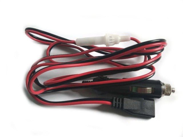 3 PIN POWER CABLE WITH CIGARETTE LIGHTER PLUG