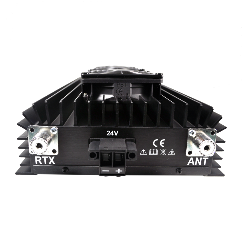 RM Italy KL 805 Linear Amplifier 25-30MHz, 600W, 24V, 26dB Preamp