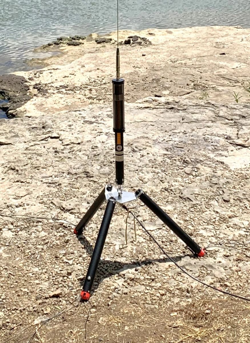 Tarheel Little Pro HP Portable Kit 750W, HF Motorised Antenna, Tripod & Radials