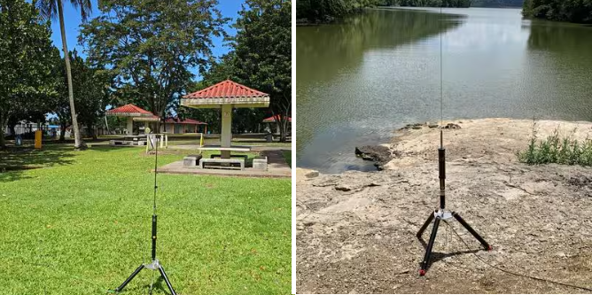 Tarheel Little Pro HP Portable Kit 750W, HF Motorised Antenna, Tripod & Radials