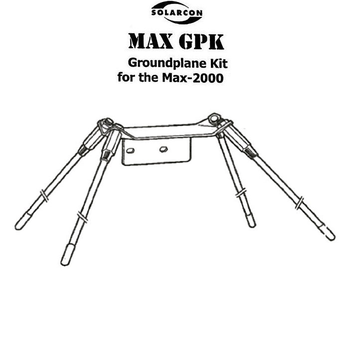 SOLARCON MAXGPK MAX-2000 GROUND PLANE KIT