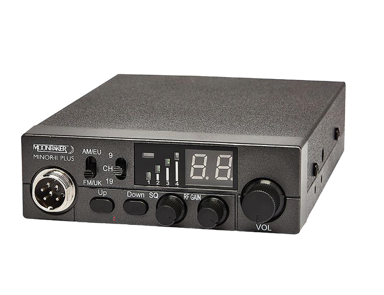 Moonraker Minor II Plus CB Radio Transceiver 12V/24V 80ch