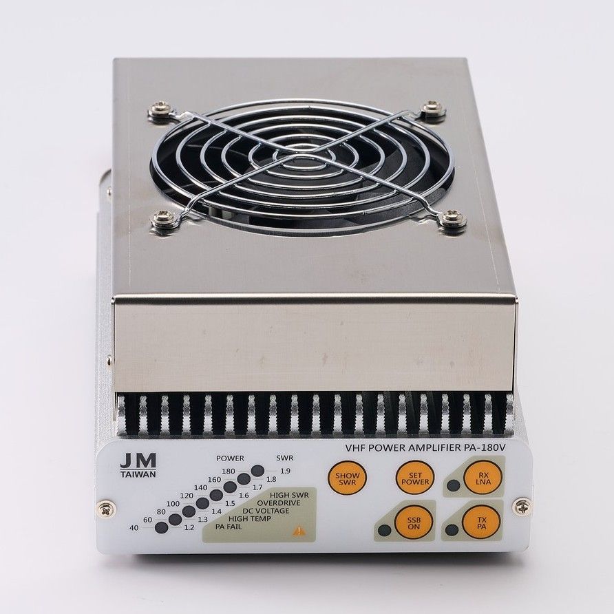 PA-180V VHF Power Amplifier 138–174MHz, 180W, FM/SSB/CW, 2m