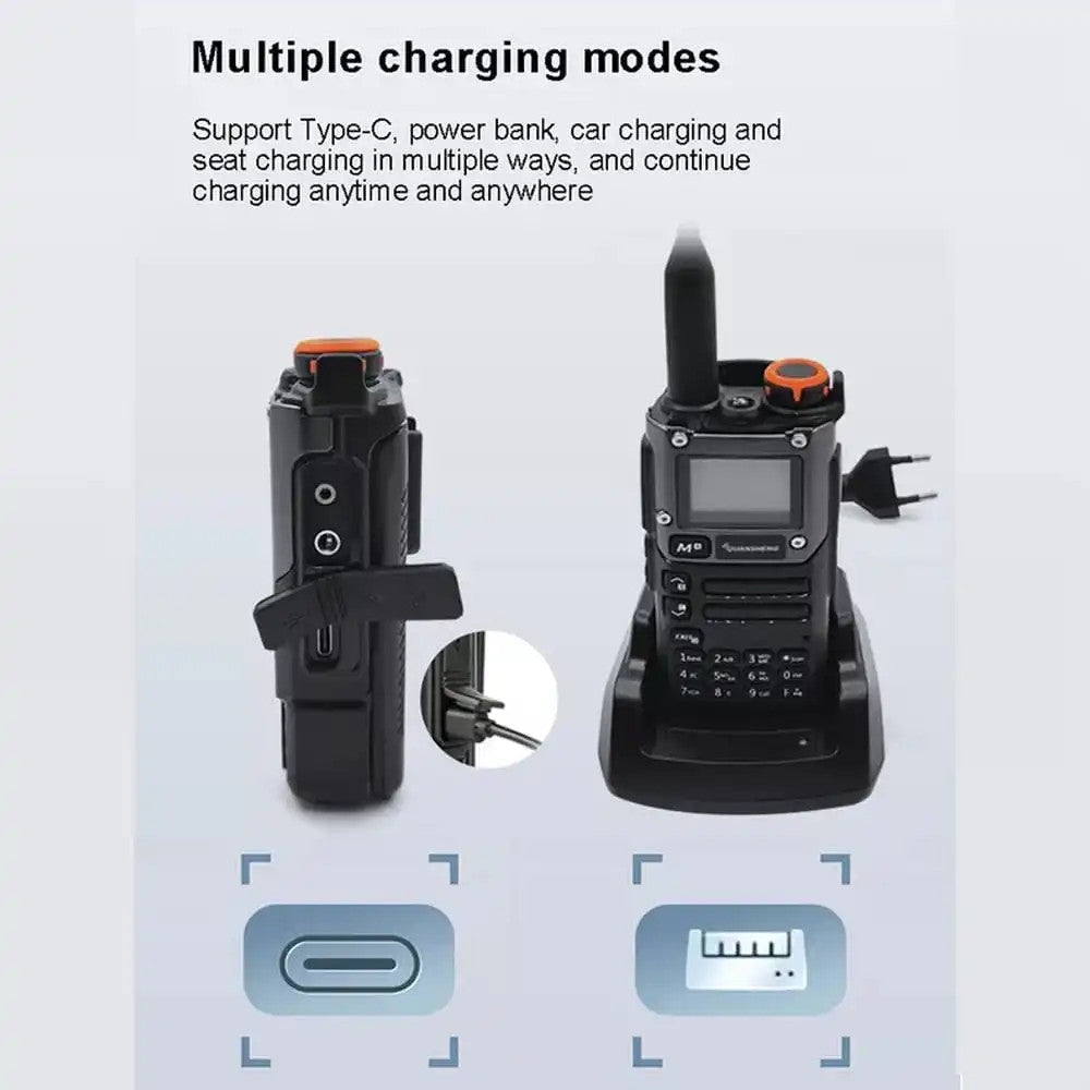 Quansheng UV-K58 Handheld Ham Radio – Dual Band 2m/70cm