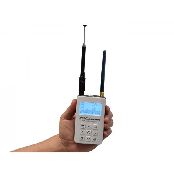 RF Explorer 6G Combo PLUS Slim supplied antennas and accessories