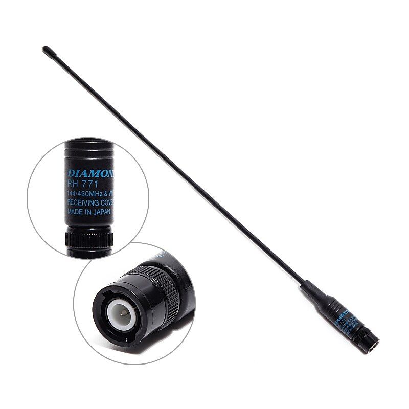 Diamond RH-771 2m/70cm Handheld Antenna (BNC Male)