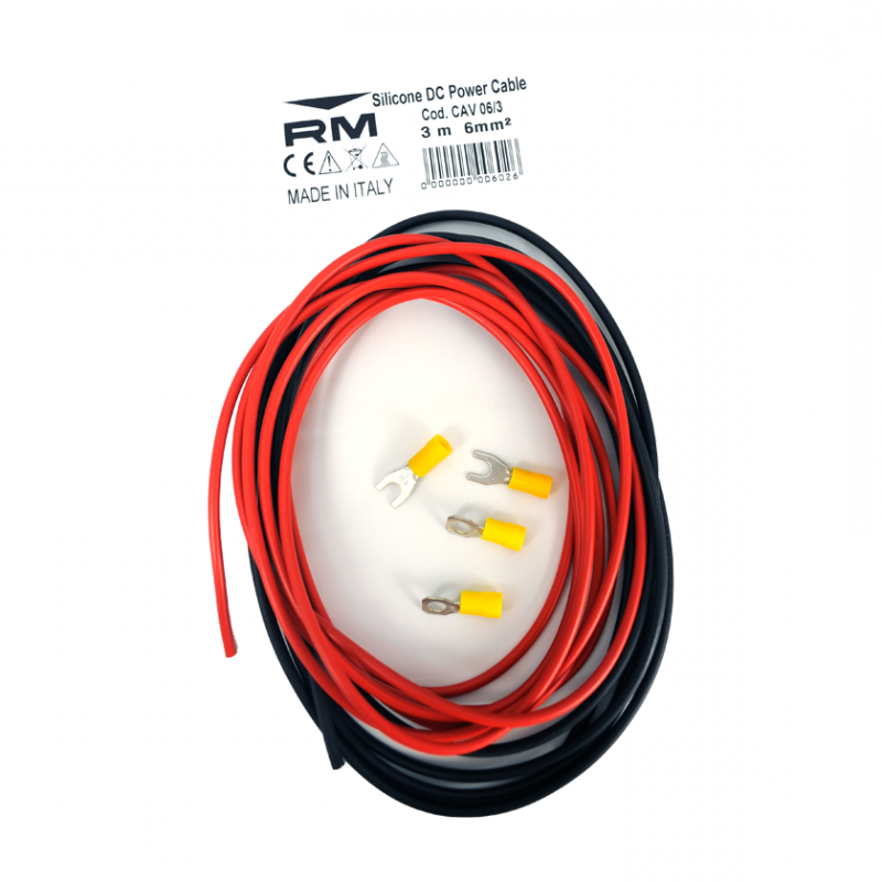 RM SILICON DC POWER CABLE 6MM