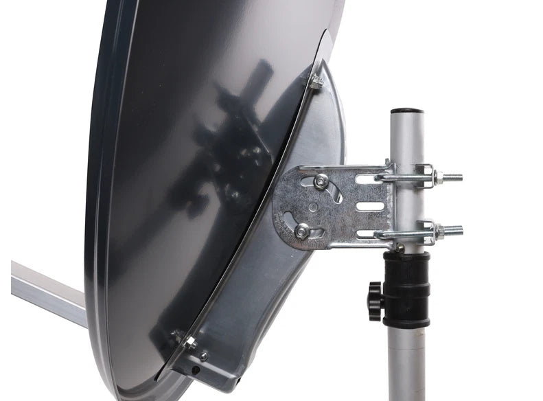 AX TECHNOLOGY 90cm Offset Satellite Dish, Graphite